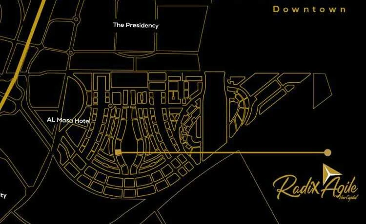 موقع رادكس أجيل العاصمة الإدارية